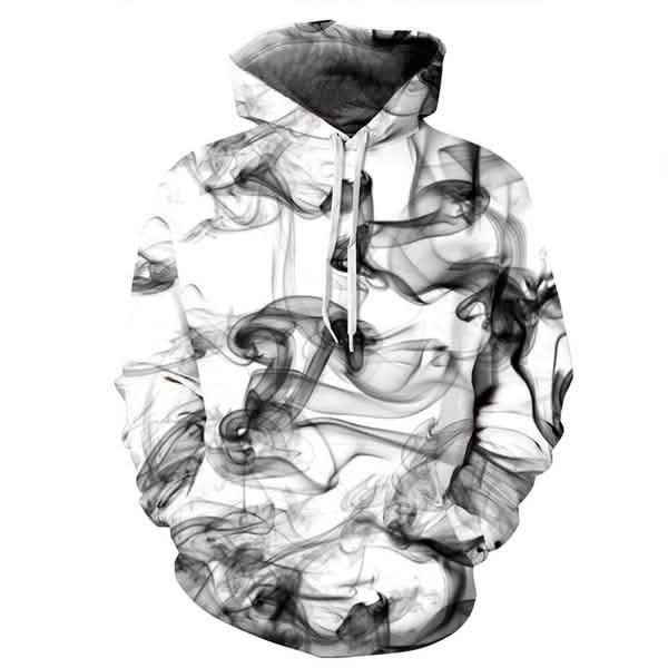 Cool Print Autumn Winter Hoodie