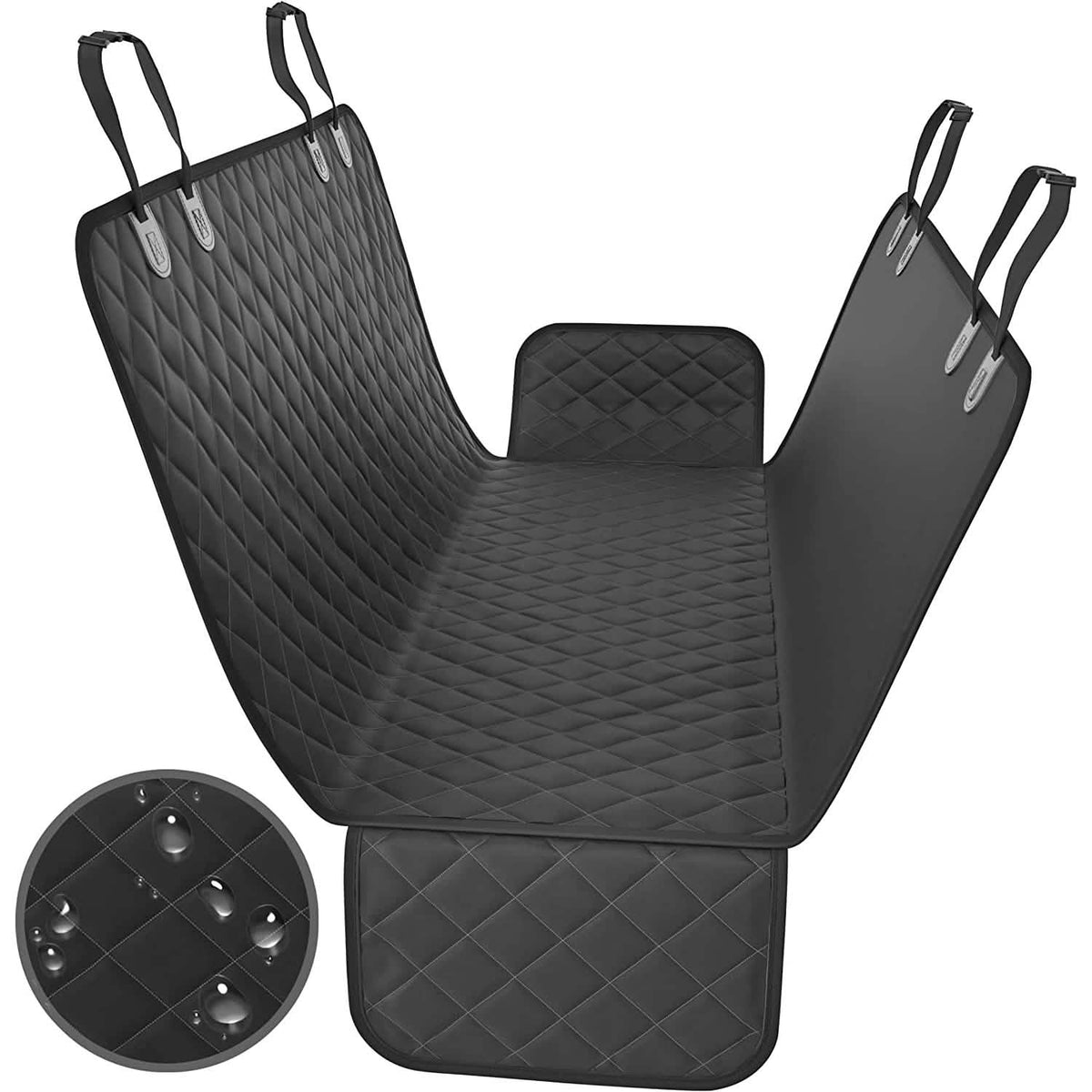 Dog Rear Seat Cover Protector Waterproof Anti-Scratch Anti-Slip Hammock