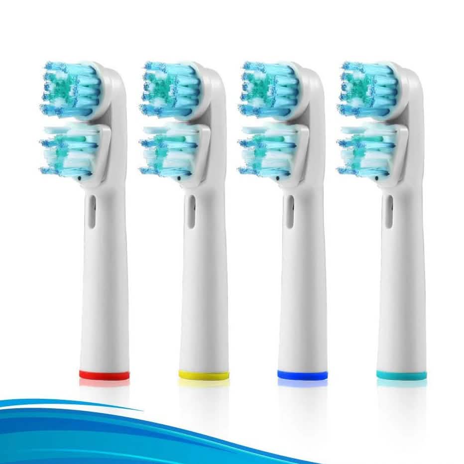 Dual Clean Replacement Electric Toothbrush Head