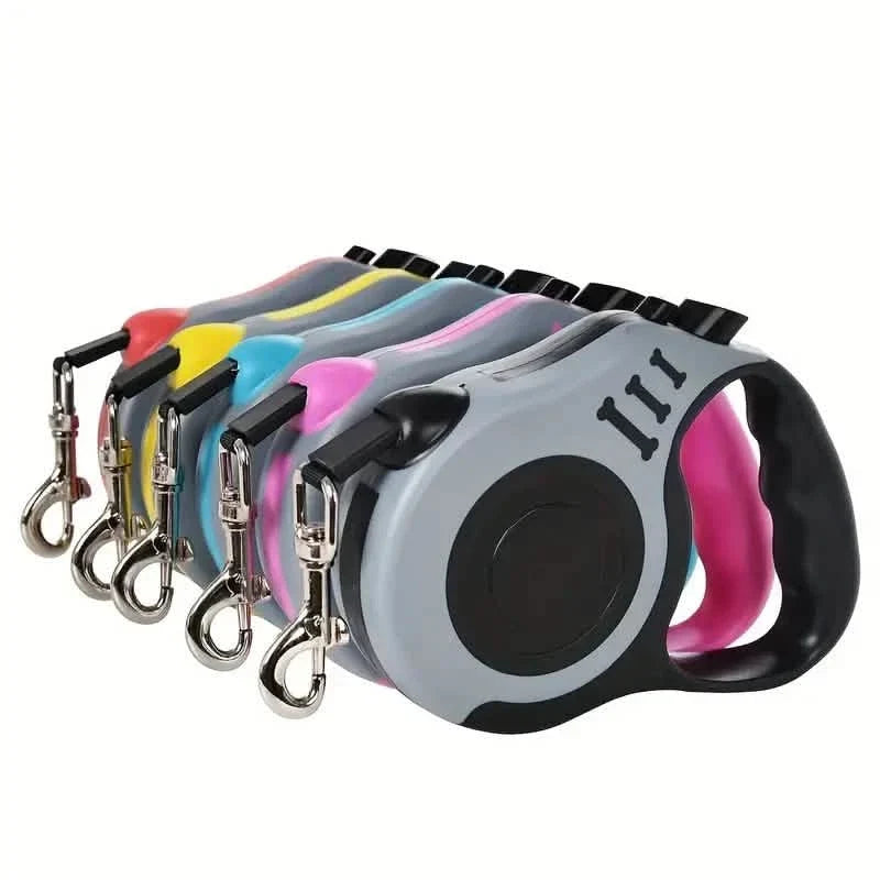 Durable Double Switch Retractable Pet Leash