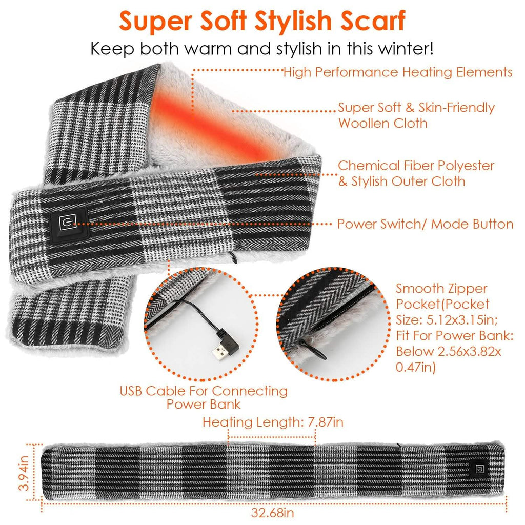 Electric Heated Scarf