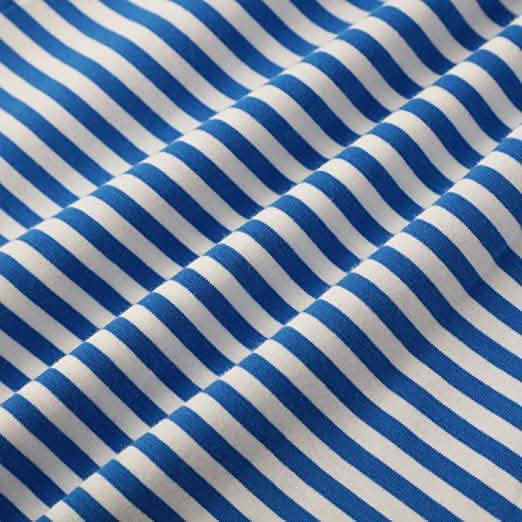 Girl's Cotton Casual Striped Jersey Dress