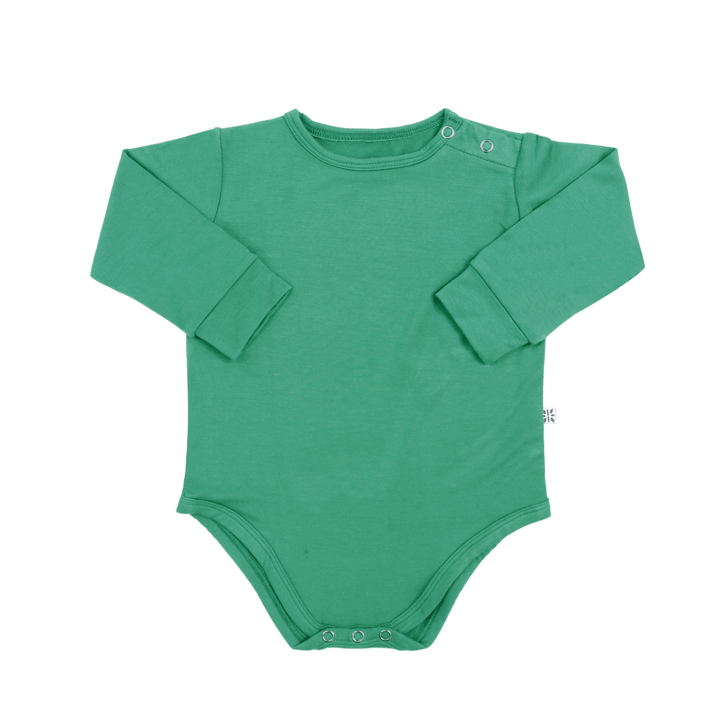 Hunter Green Long Sleeve Bodysuit