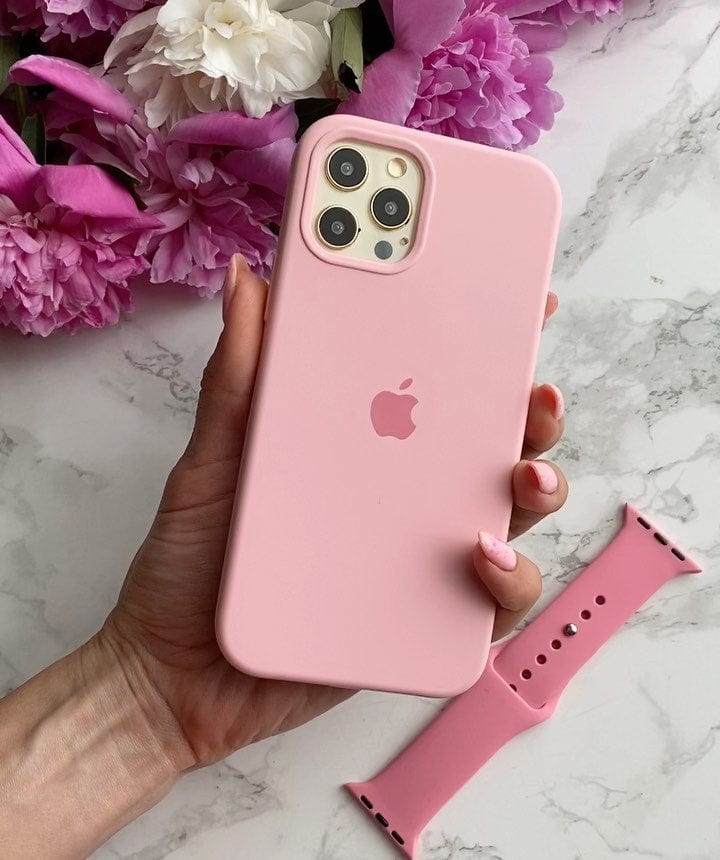 iPhone Silicone Case (Candy Pink)