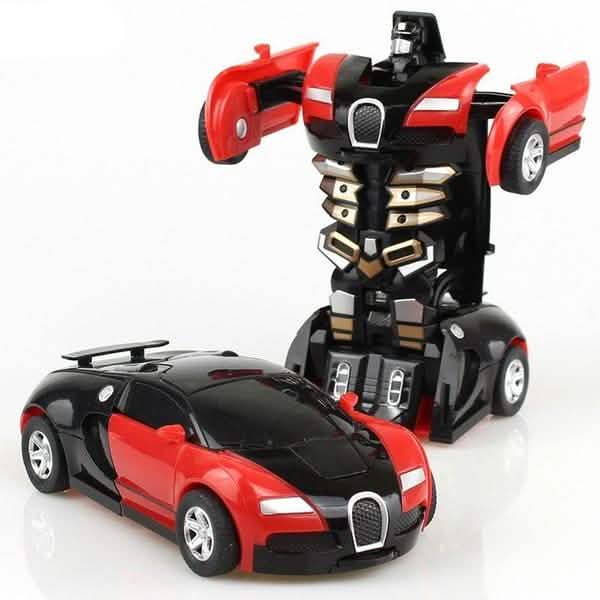 Inertial Impact Deformation Robot Toy