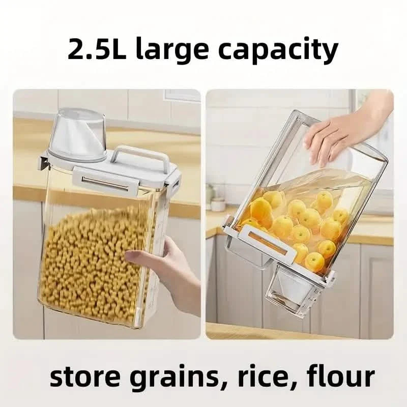 Insect-Proof and Moisture-Proof Sealed Storage Container with Lid