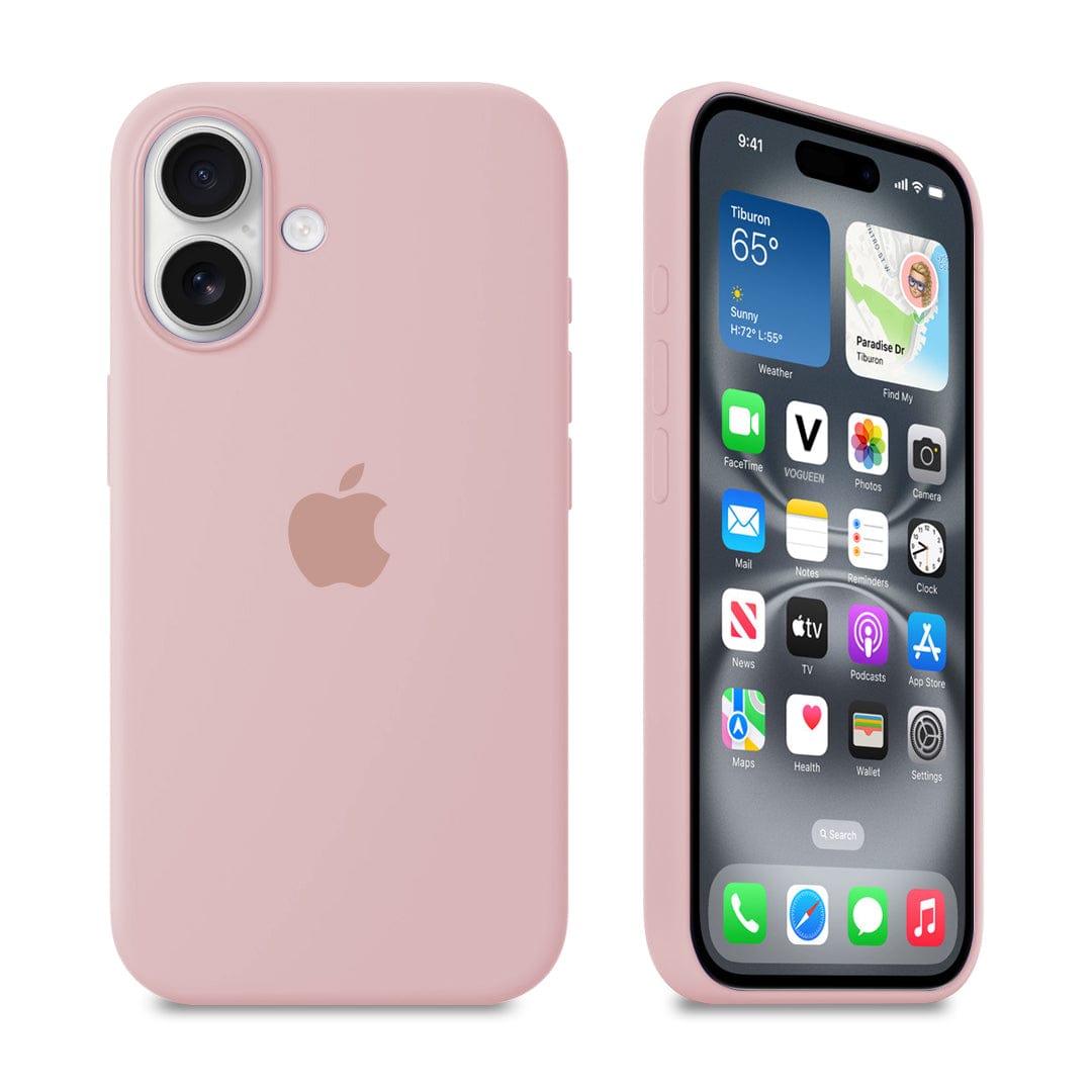 iPhone Silicone Case (Pink Sand)