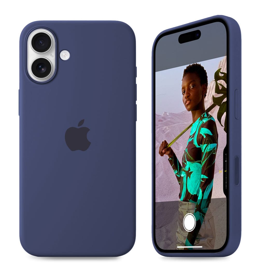 iPhone Silicone Case (Midnight Blue)