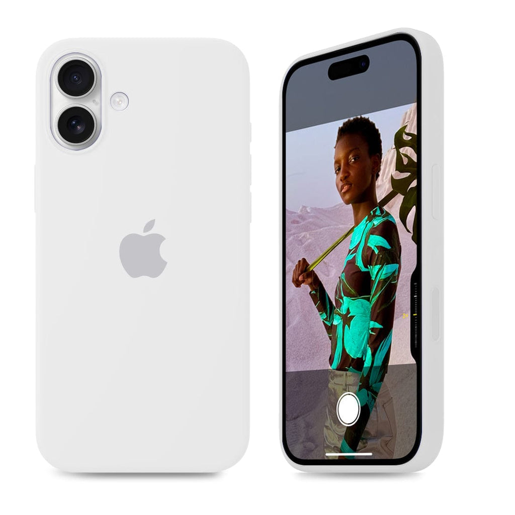 iPhone Silicone Case (White)