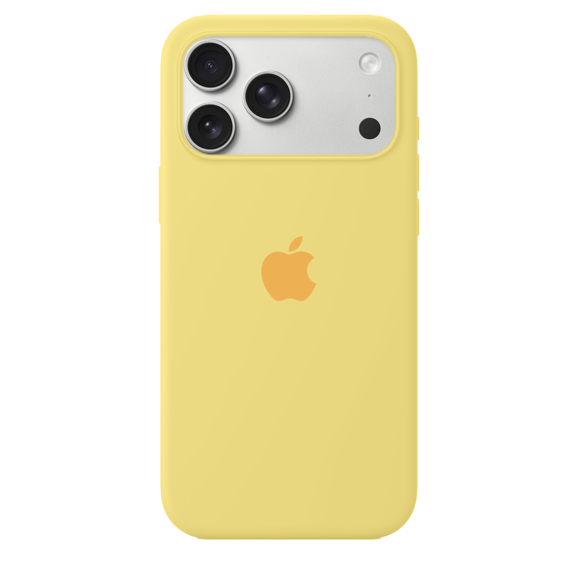 iPhone Silicone Case (Yellow)