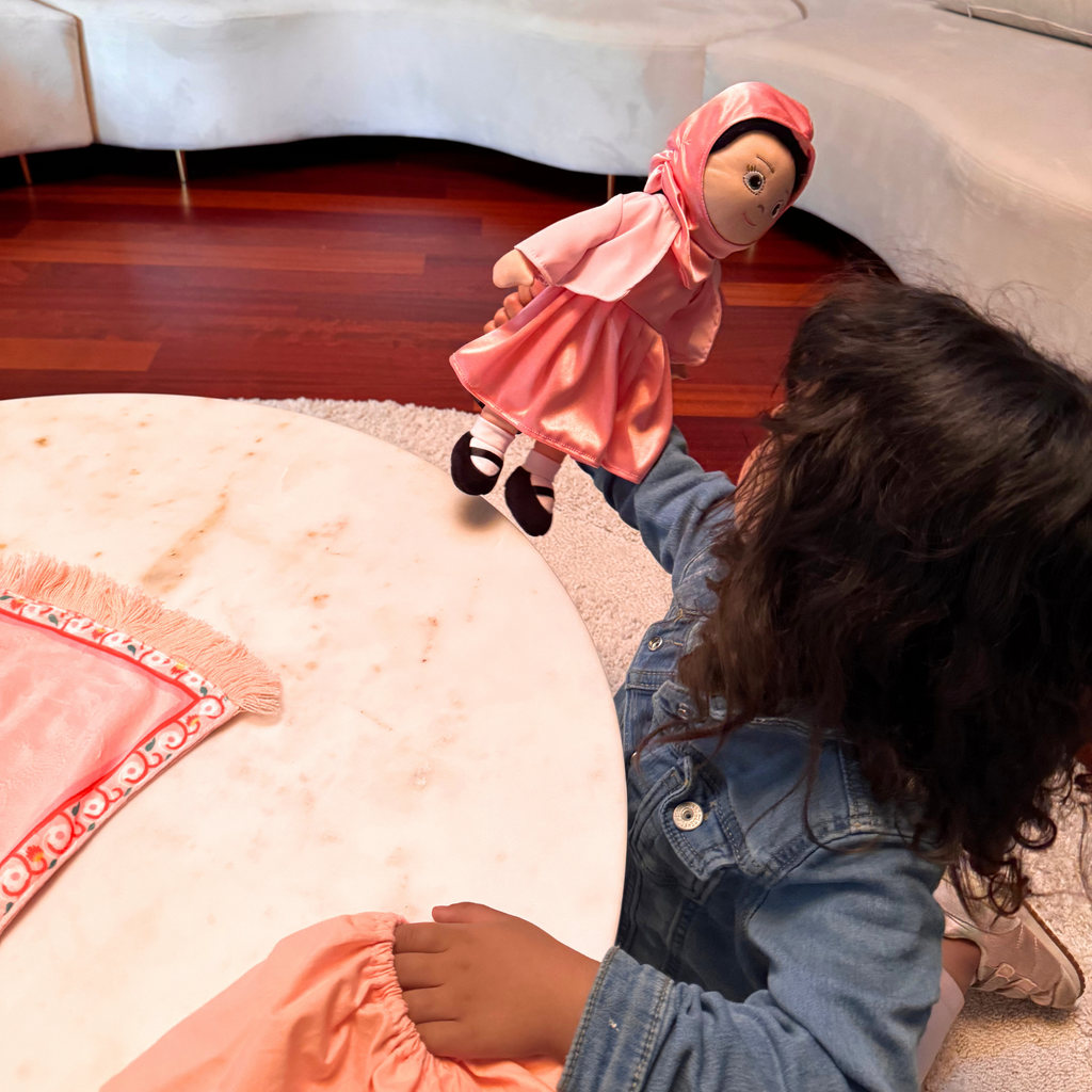 The Lala Doll + 4 Outfits + Prayer Rug | My First Hijabi, Muslim Doll