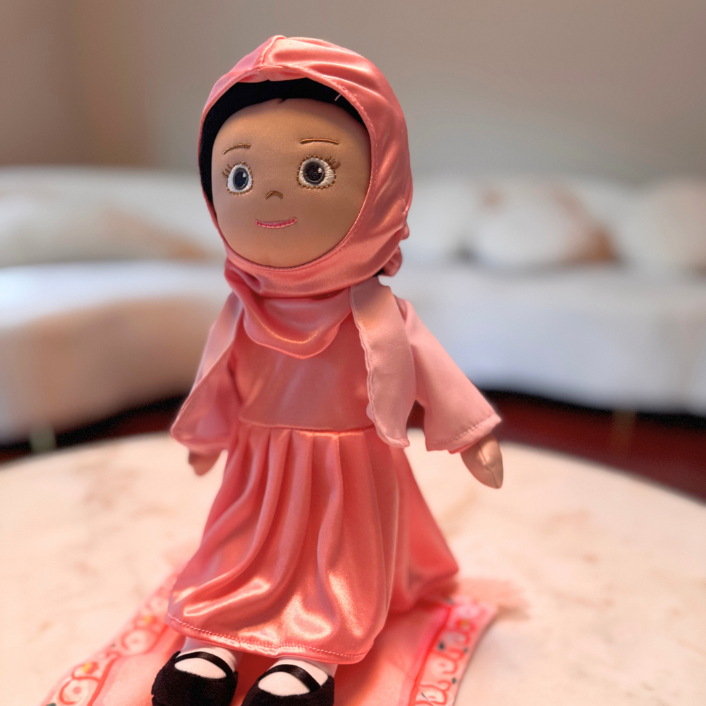 The Lala Doll + 4 Outfits + Prayer Rug | My First Hijabi, Muslim Doll