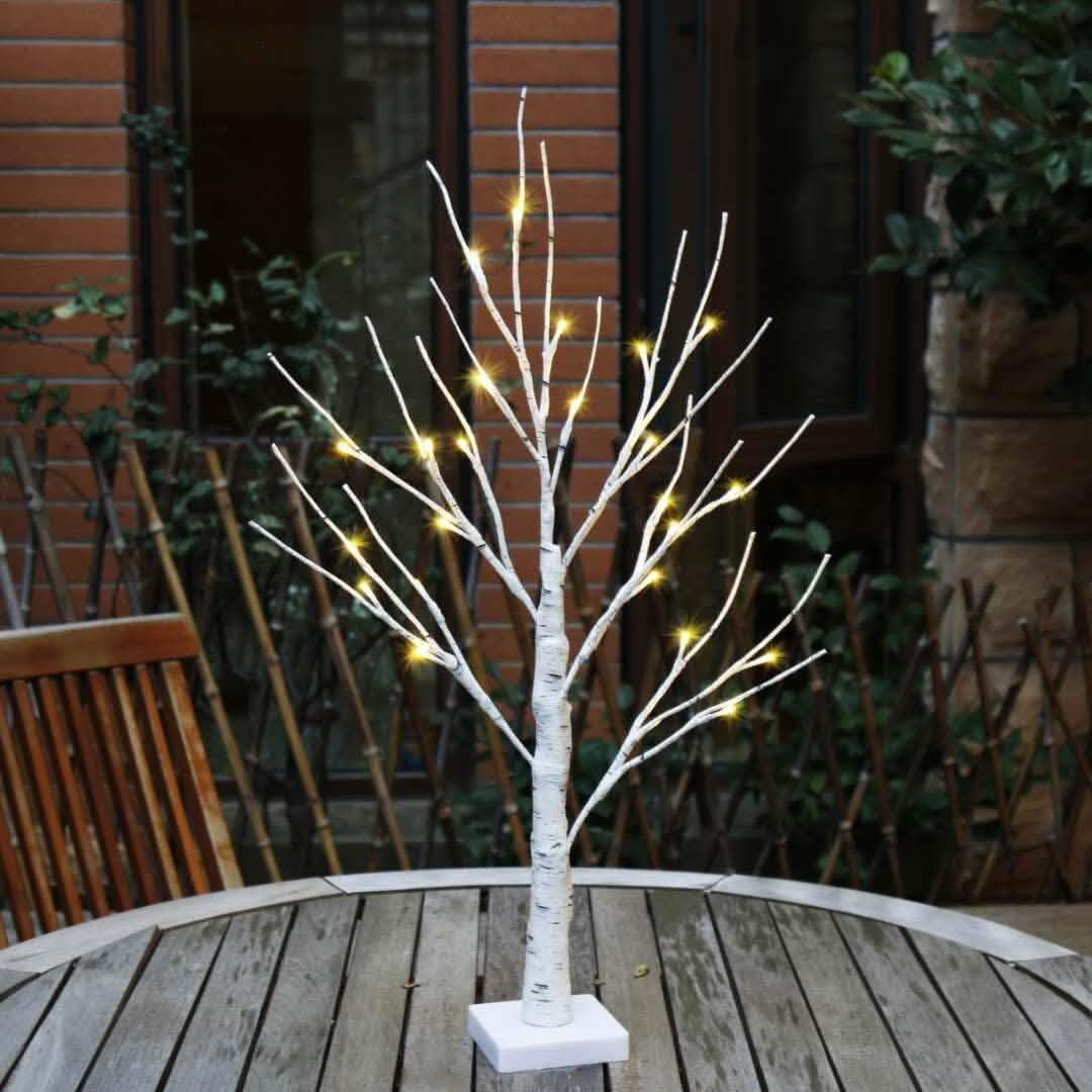 LED Christmas Birch Home Lights