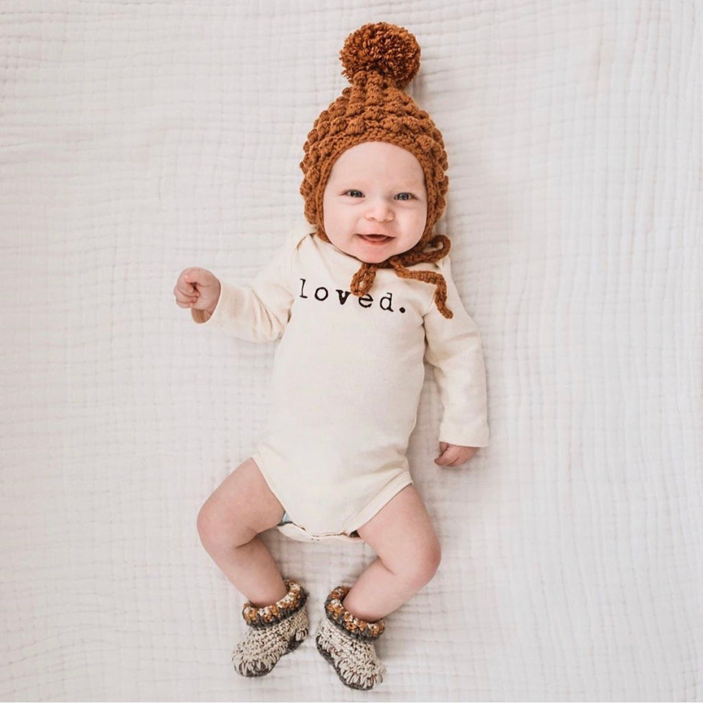 Loved. Organic Baby Bodysuit Long Sleeve