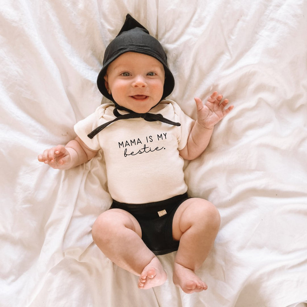 Mama is my Bestie Organic Baby Bodysuit