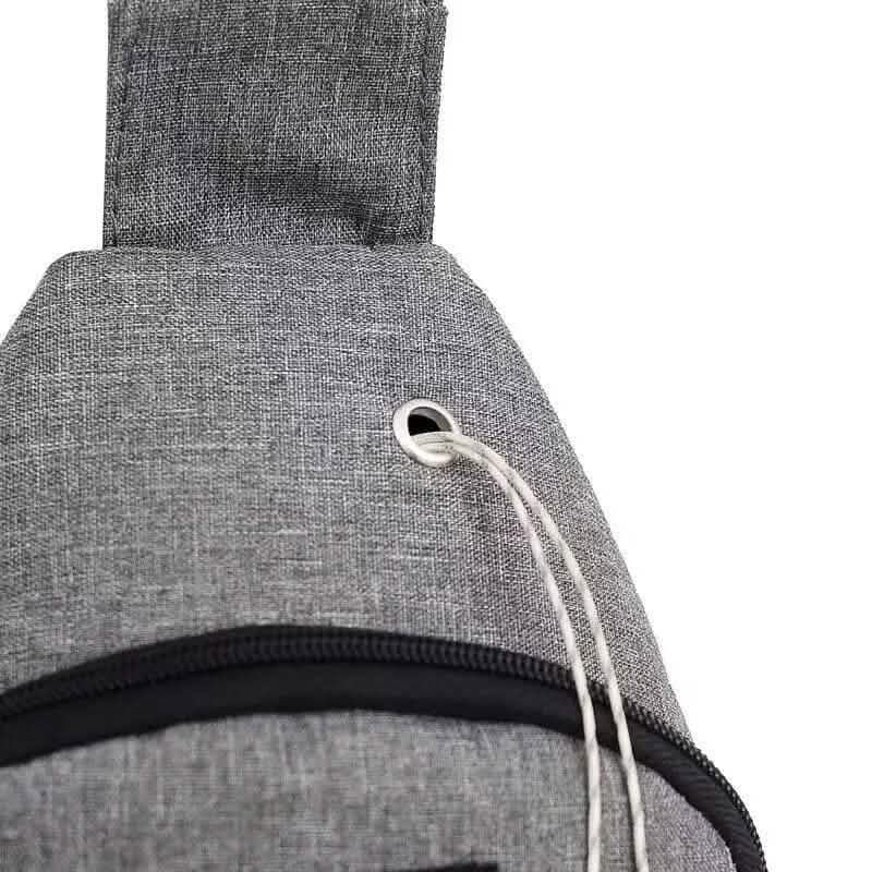 Men's Canvas Chest Bag