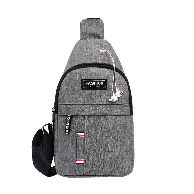 Men's Canvas Chest Bag