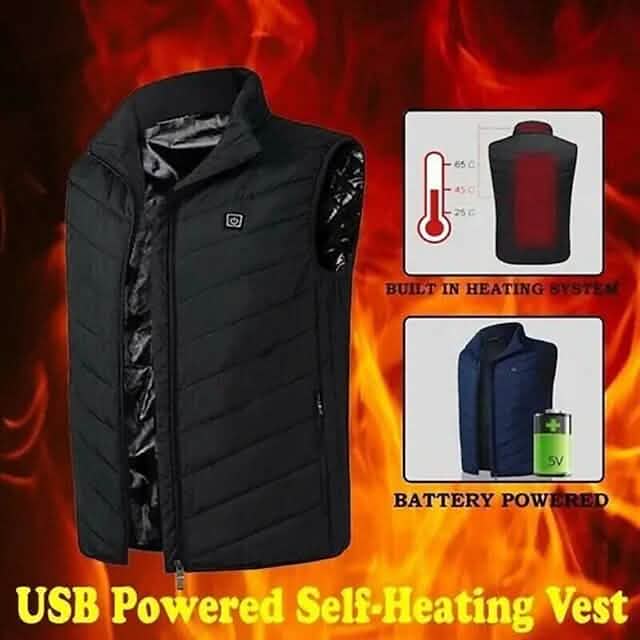 Nine Districts Intelligent Heating Vest Electric Heating