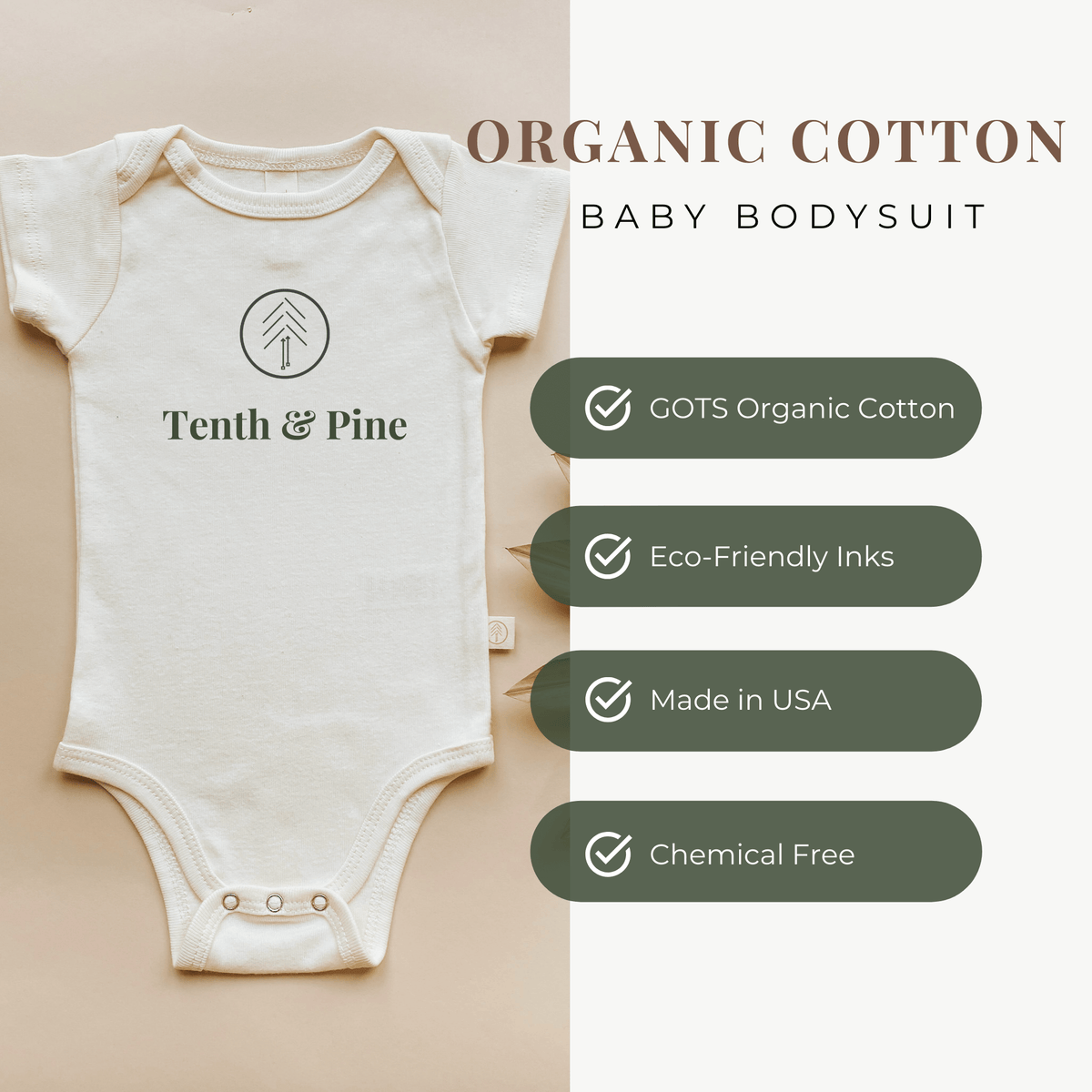 Greatest Gift Of All Organic Baby Bodysuit