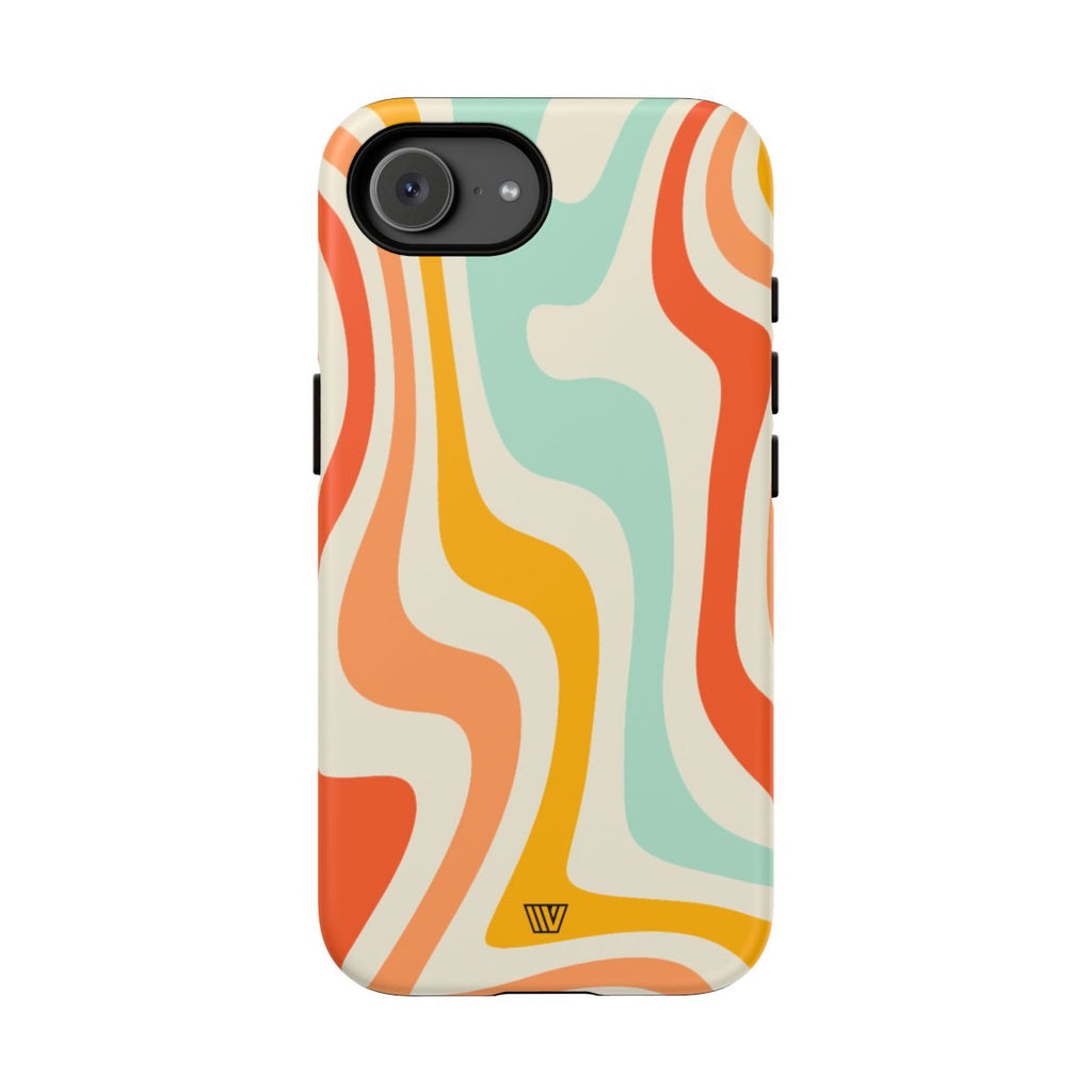 RETRO GROOVY SWIRLS | Tough Phone Case