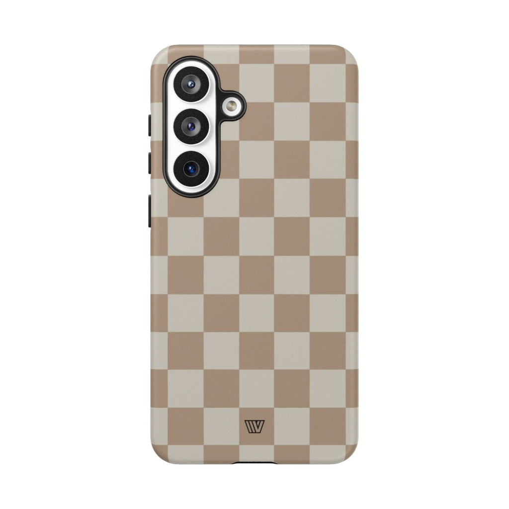 NEUTRAL CHECKERBOARD | Tough Phone Case