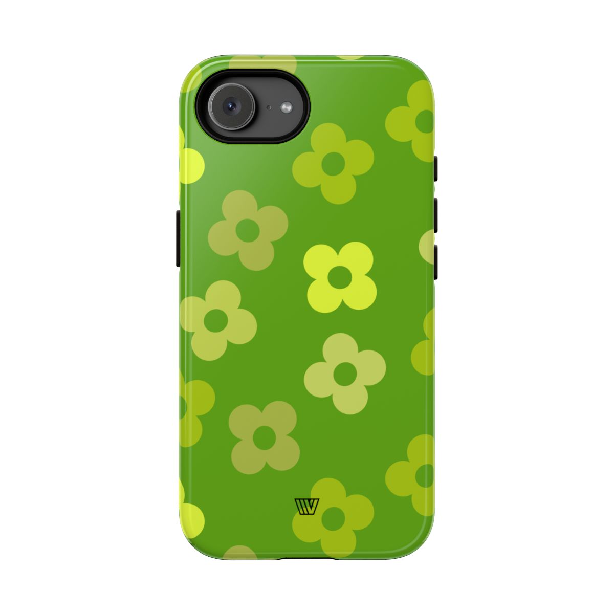 GREEN RETRO FLOWERS | Tough Phone Case