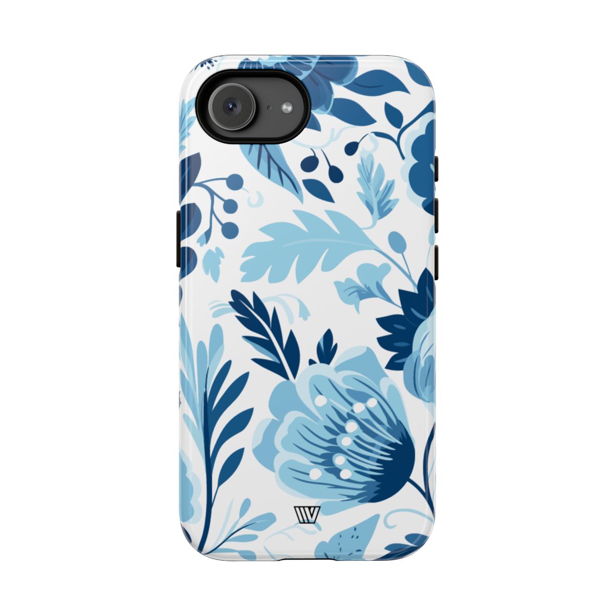BLUE WHITE FLOWERS | Tough Phone Case