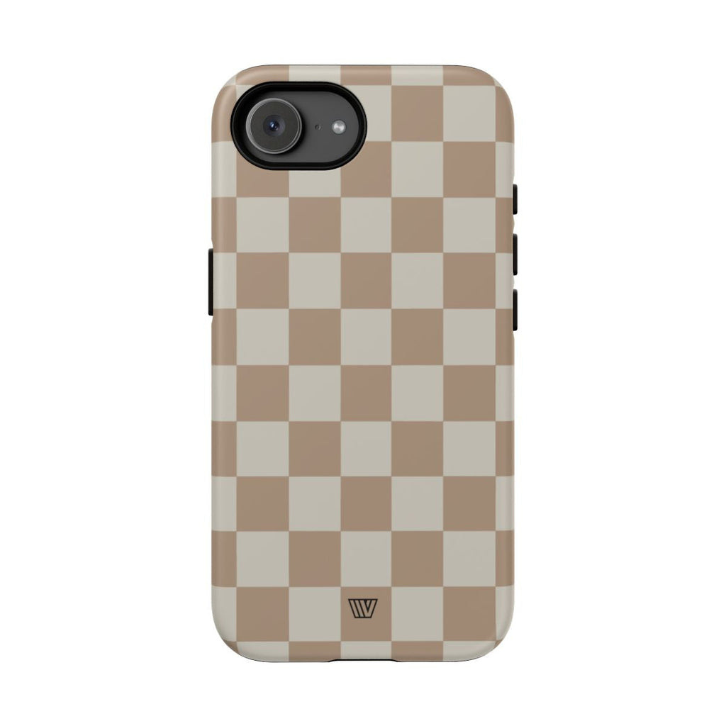NEUTRAL CHECKERBOARD | Tough Phone Case