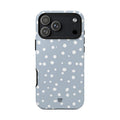 BLUE HAZE DOTS | Tough Phone Case