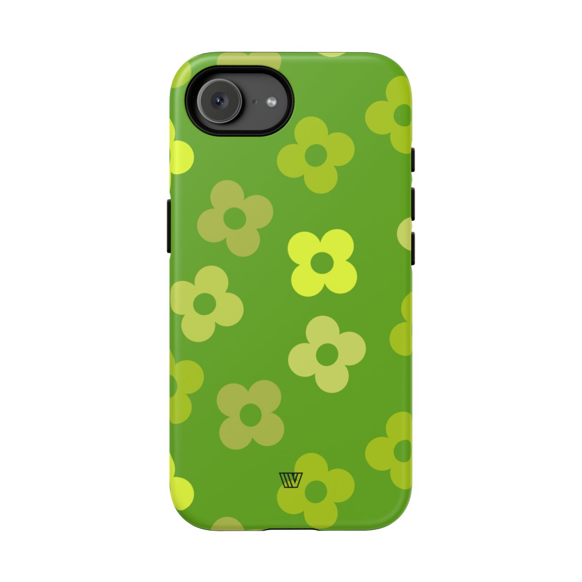 GREEN RETRO FLOWERS | Tough Phone Case