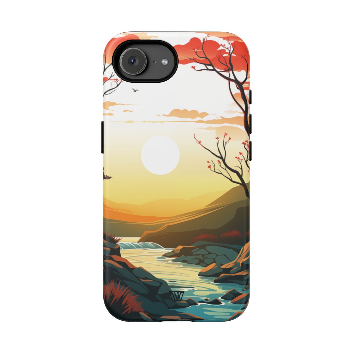 RIVER SUNSET | Tough Phone Case