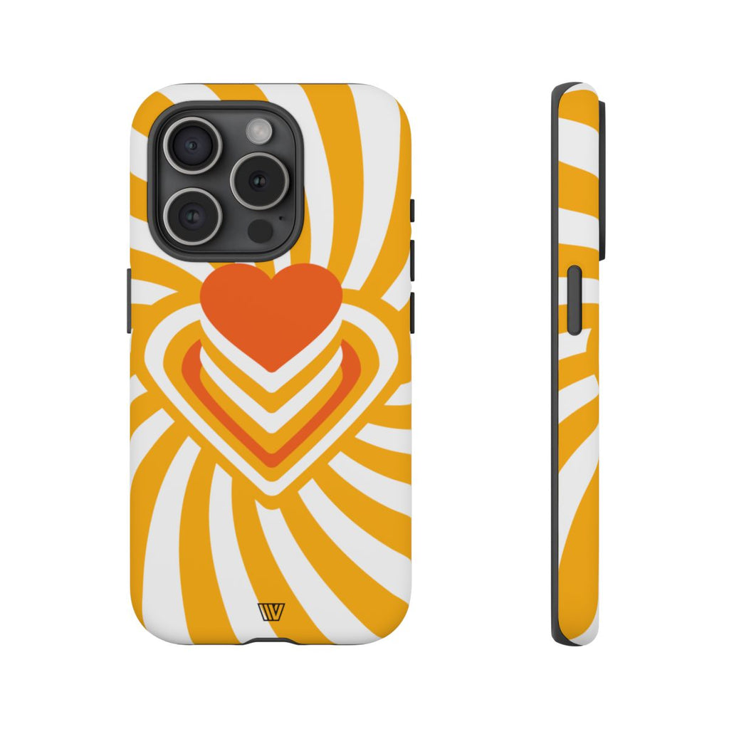 HEART RAY STACK | Tough Phone Case