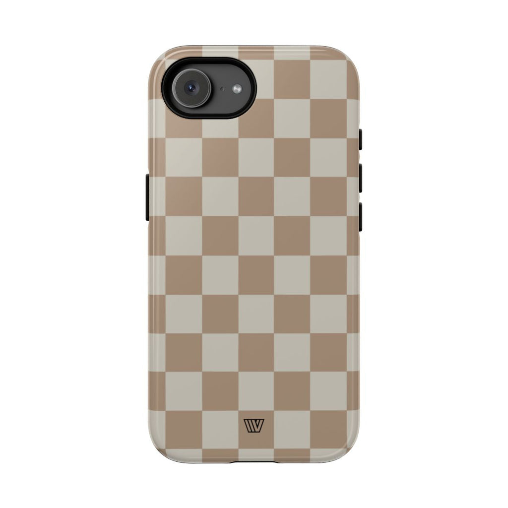 NEUTRAL CHECKERBOARD | Tough Phone Case
