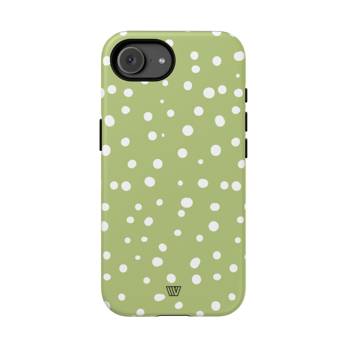 PALE OLIVE DOTS | Tough Phone Case