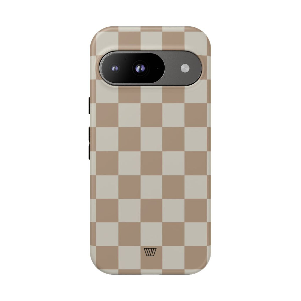 NEUTRAL CHECKERBOARD | Tough Phone Case