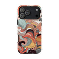 ABSTRACT DOODLE CLOUDS | Tough Phone Case