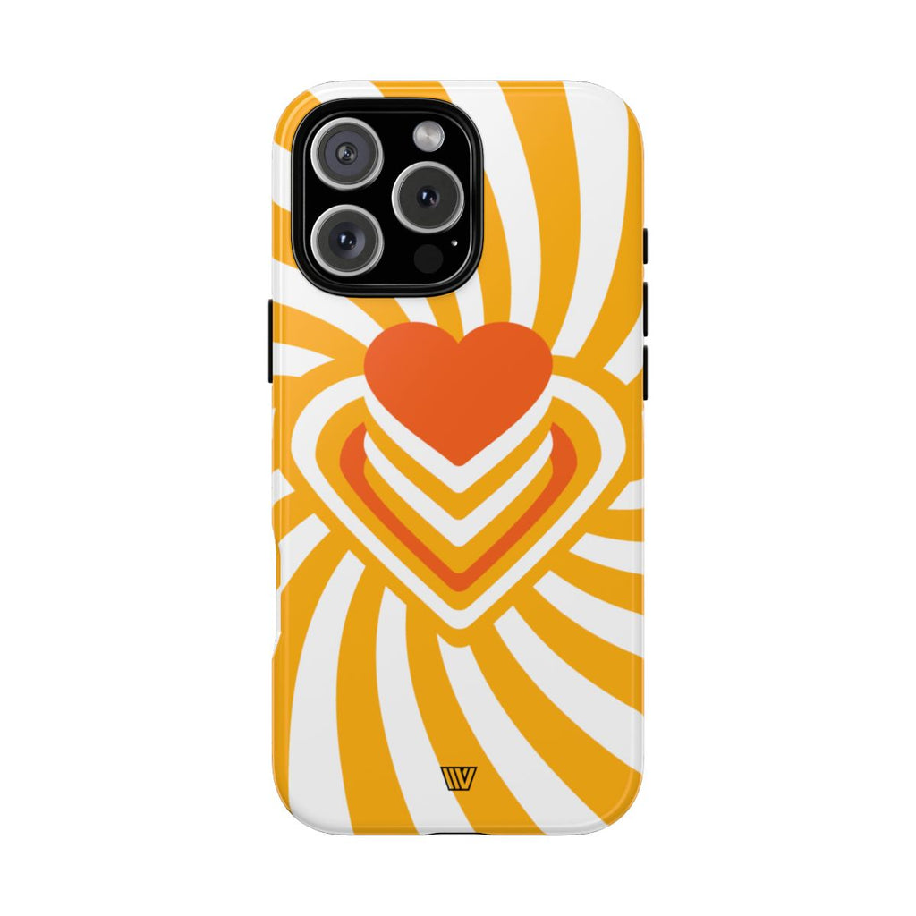 HEART RAY STACK | Tough Phone Case