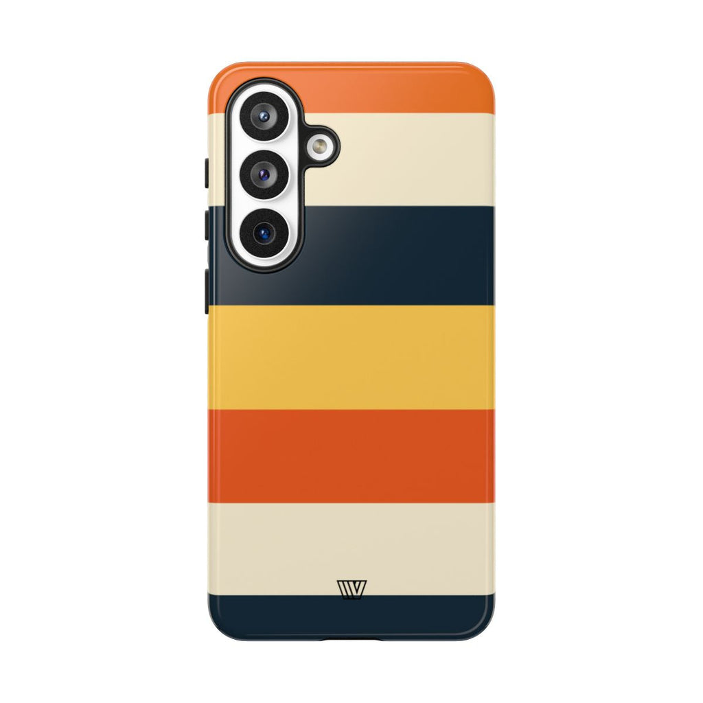 BEACH SUNSET STRIPES | Tough Phone Case