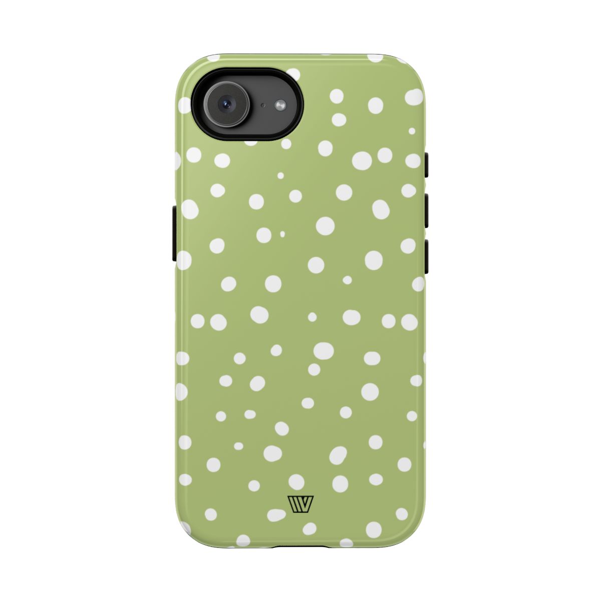 PALE OLIVE DOTS | Tough Phone Case