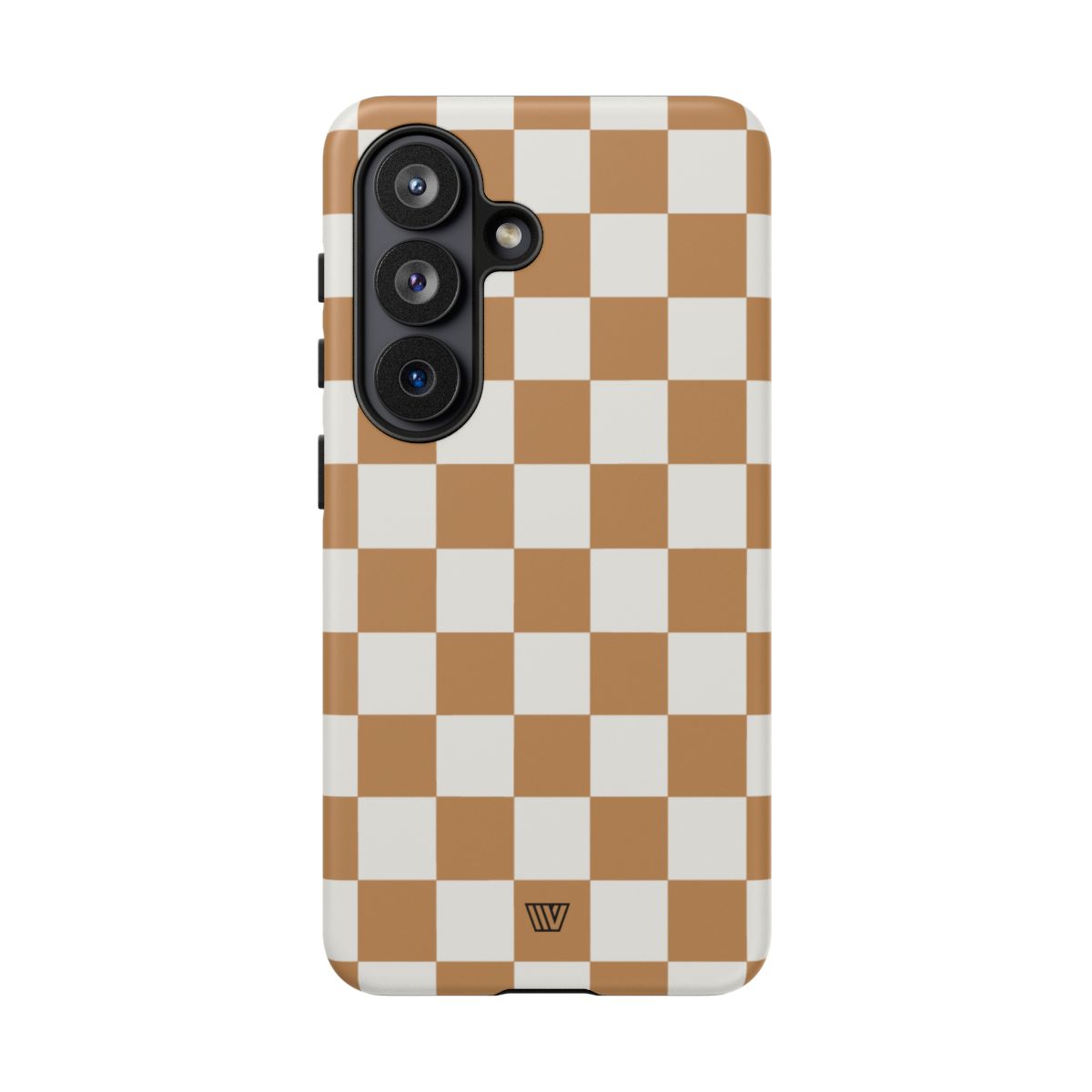 CHESTNUT CHECKERBOARD | Tough Phone Case