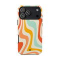 RETRO GROOVY SWIRLS | Tough Phone Case
