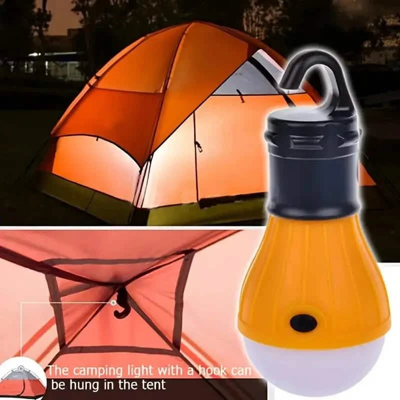 Portable 3LED Outdoor Hook Pendant Lights