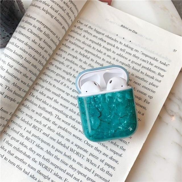 Fashion Luxury Marble Apple Airpods Case