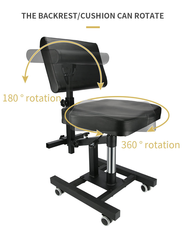 TAIDU Flash Sale New Upgraded Pneumatic Tattoo Chair Liftable