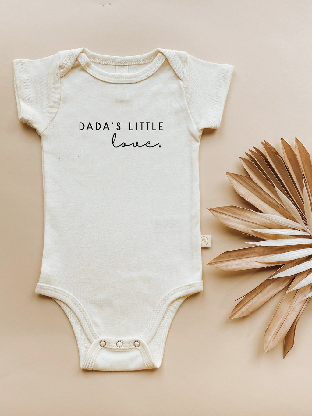 Dada's Little Love Organic Baby Bodysuit