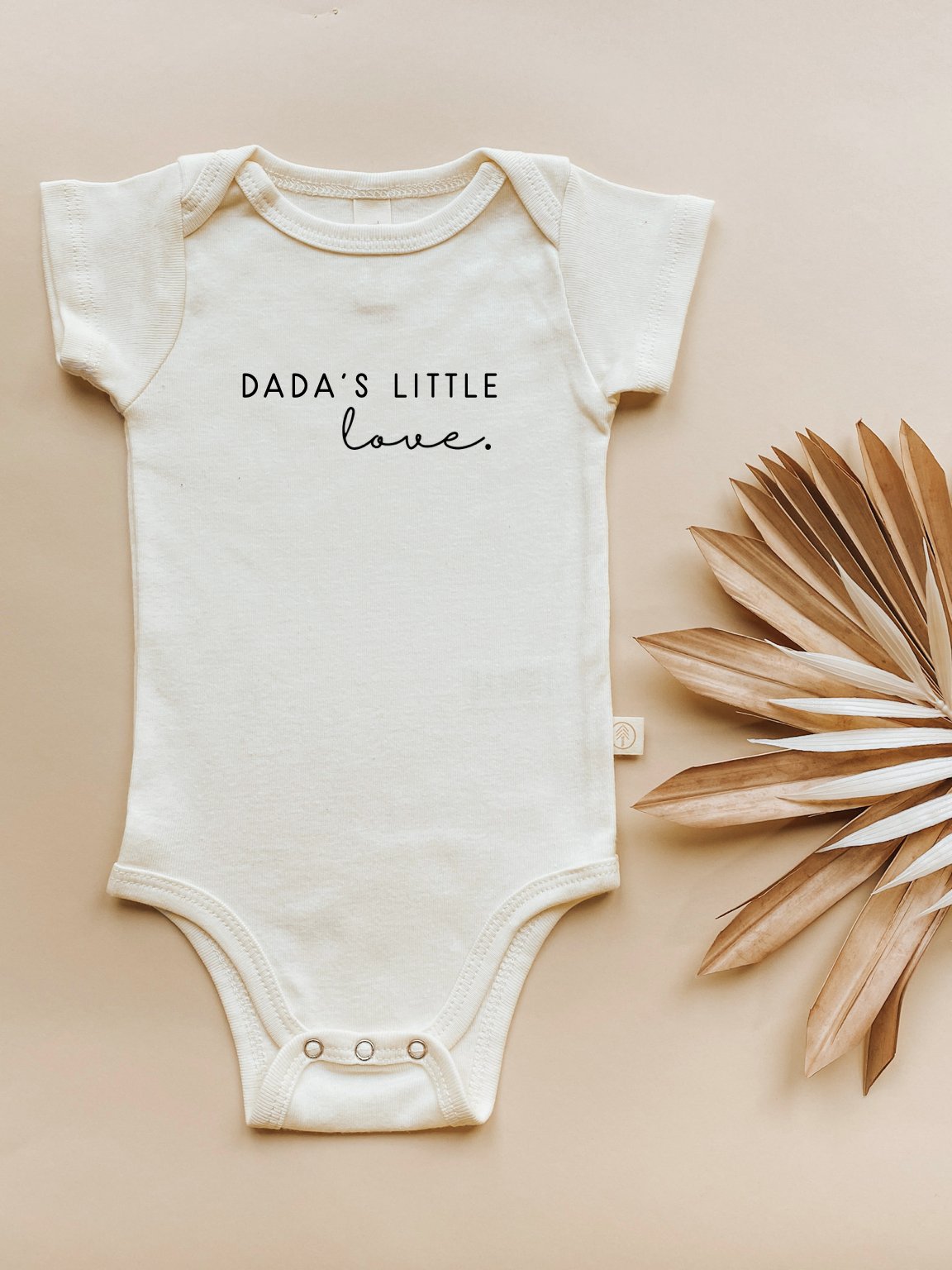 Dada's Little Love Organic Baby Bodysuit