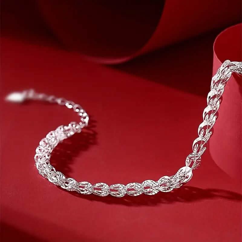 Silver Ultra Sparkle Glitter Bracelet