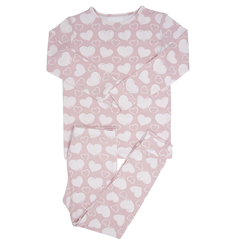 So Much Love Big Kid Pajama Set