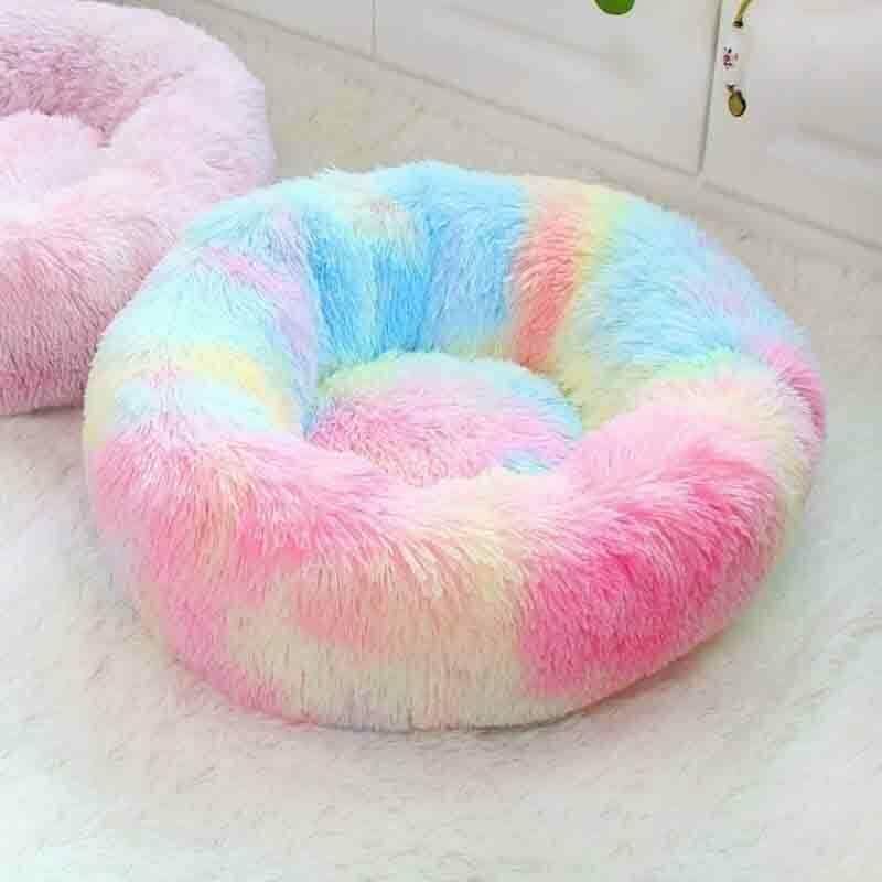 Soft Winter Warm Plush Calming Pet Bed
