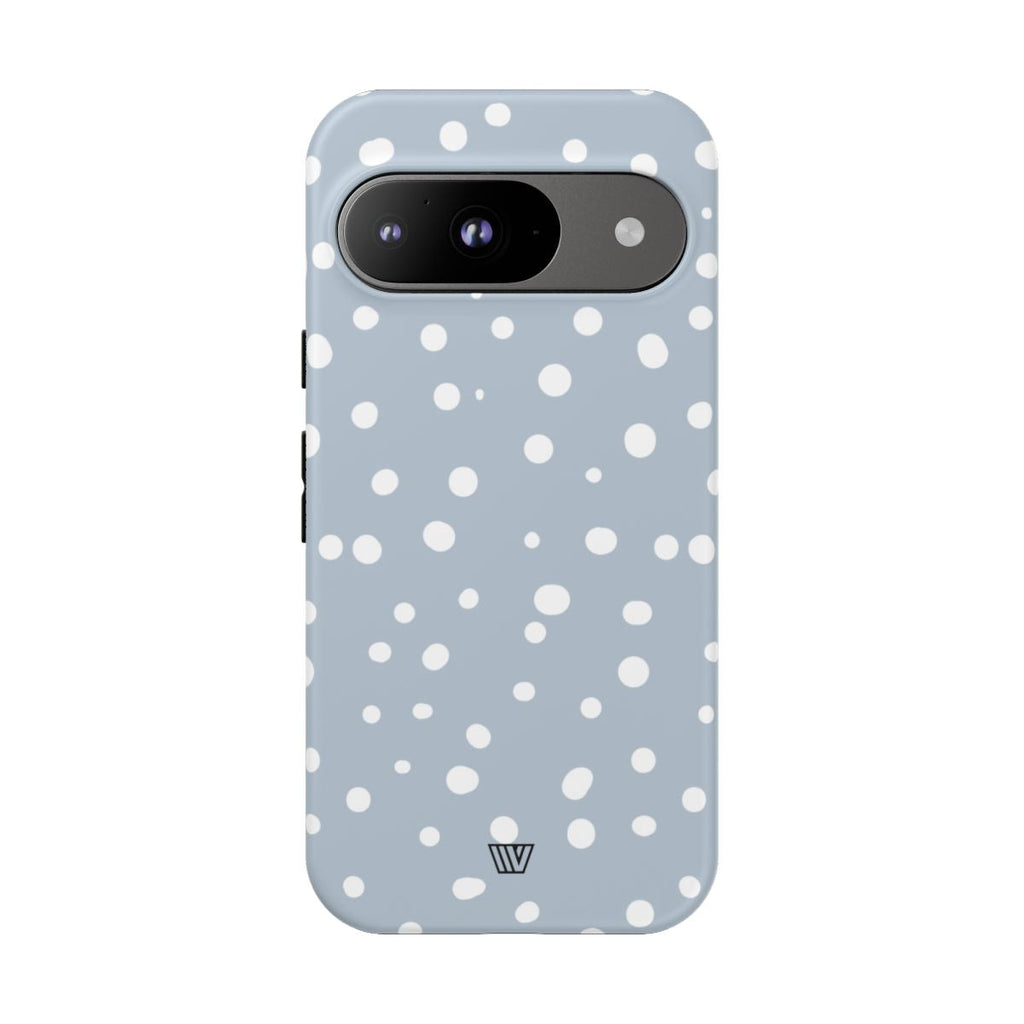 BLUE HAZE DOTS | Tough Phone Case